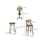 1/4/7 Pieces Pub Dining Set Rectangular Counter Height Pub Set Clearhalo 'Bar Furniture' 'furn' 'furn_home_bar_bar_sets' 'Furniture' 'Home Bars & Bar Sets' 'home_bar_bar_sets' 'Kitchen & Dining Furniture' 6854128
