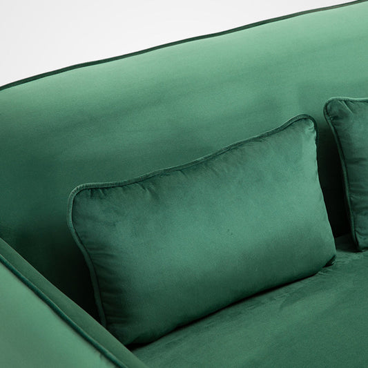 30" Wide Scandinavian Sofa Bed Fabric Cushions Seating with Pillows