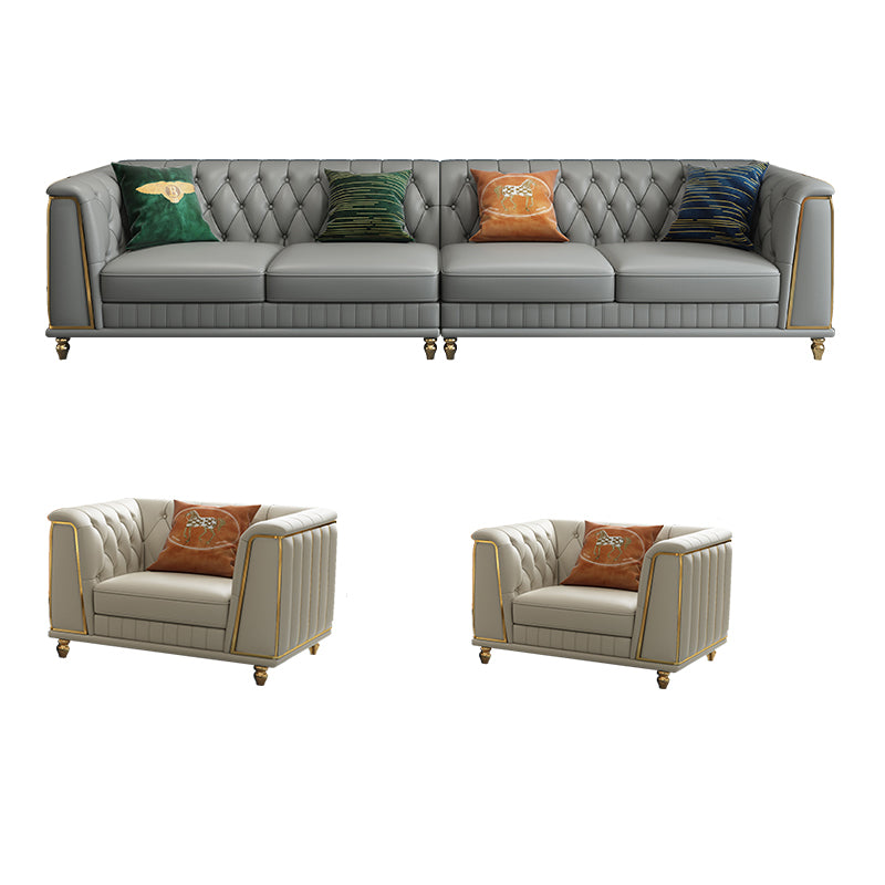 35"W Mid Century Modern Sofa Bed Cushions Seating with Pillows