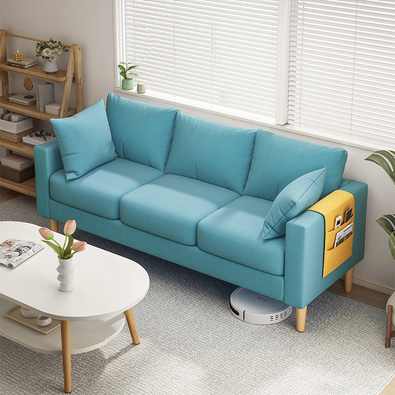 Cuscini di divano standard a braccio quadrato incluso divano con gambe metalliche