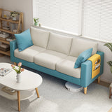 Cuscini di divano standard a braccio quadrato incluso divano con gambe metalliche