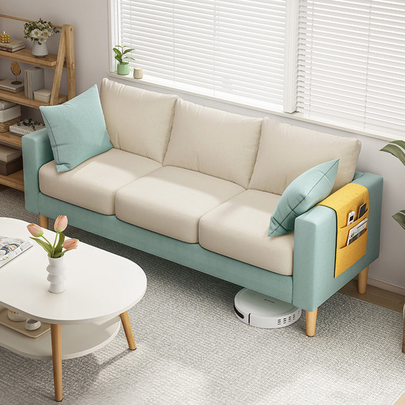 Cuscini di divano standard a braccio quadrato incluso divano con gambe metalliche