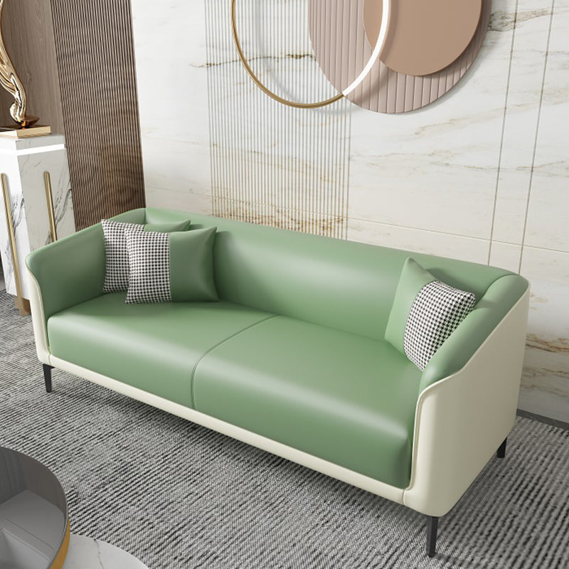 Picchiere da soggiorno a sedere per braccio a pedaggio in ecopelle contemporanee.