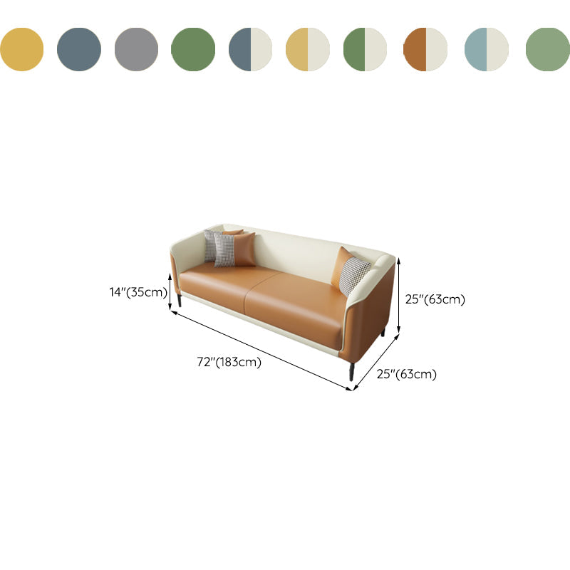 Picchiere da soggiorno a sedere per braccio a pedaggio in ecopelle contemporanee.