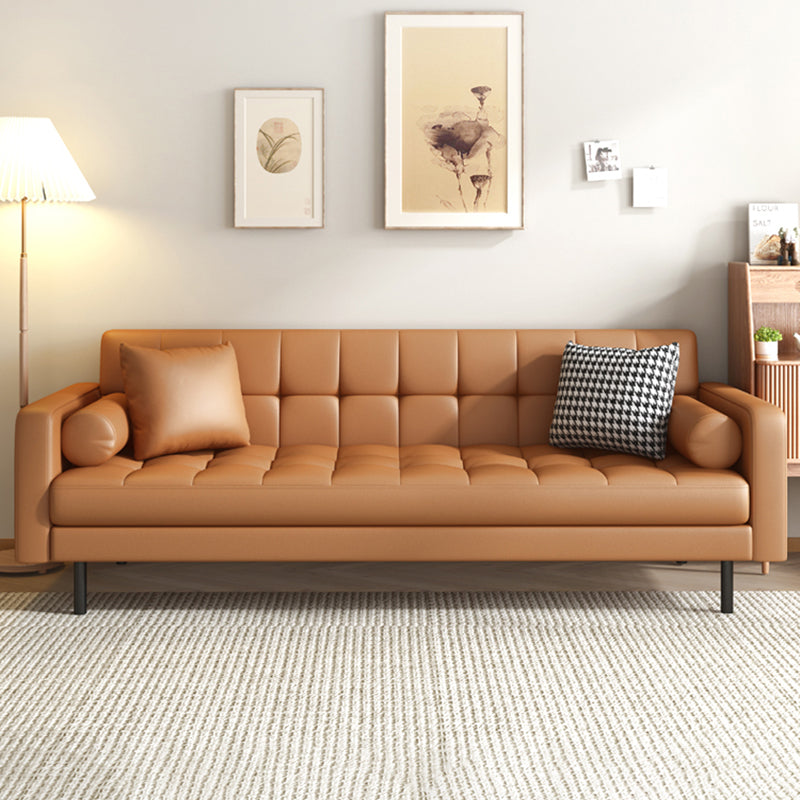 Cuscini di divano di braccia quadrati industriali inclusi il divano posteriore con gambe metalliche