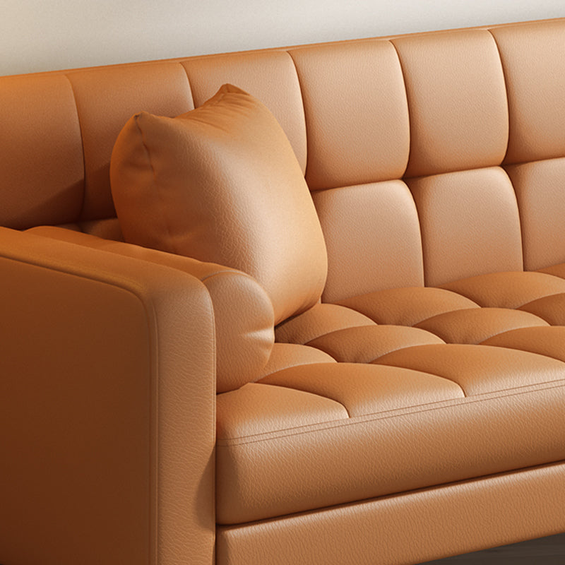 Cuscini di divano di braccia quadrati industriali inclusi il divano posteriore con gambe metalliche