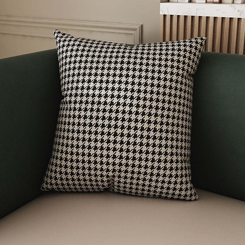 Cuscini di divani a braccia quadrati in legno incluso divano posteriore con gambe metalliche