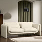 Stationary Solid Color Settee Modern Standard Sofa for Living Room