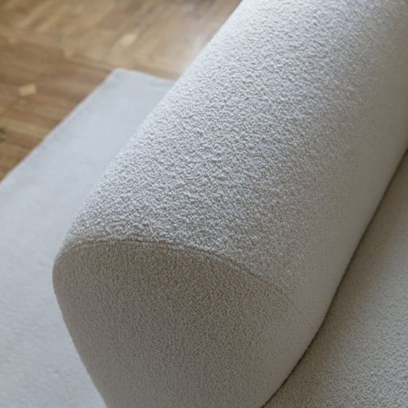 Couleur solide contemporain mousse de mousse de mousse unique Sofa de siège pour le salon