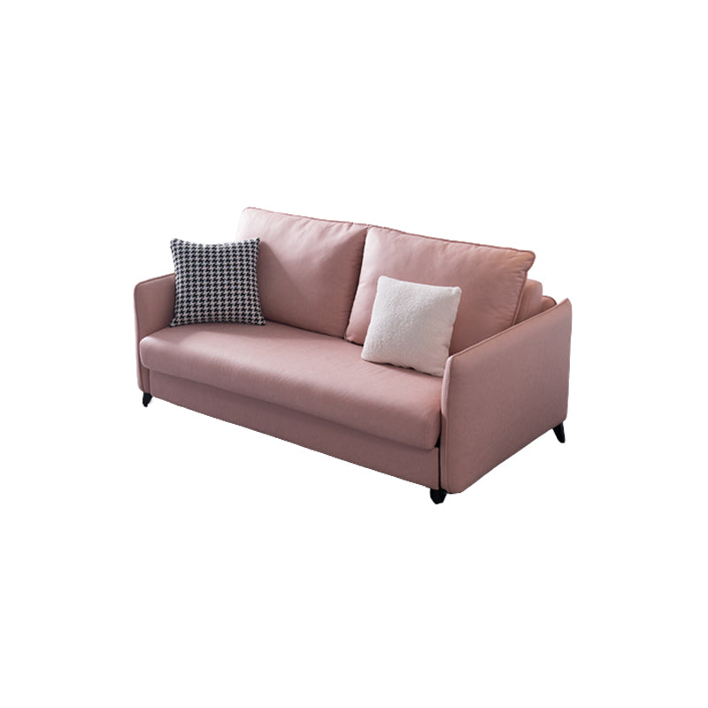 Vaste kleur bank bed lederen bank vierkante armbank bodem voor appartement