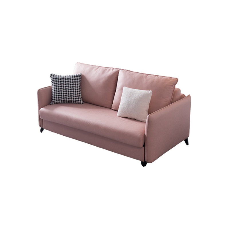 Vaste kleur bank bed lederen bank vierkante armbank bodem voor appartement