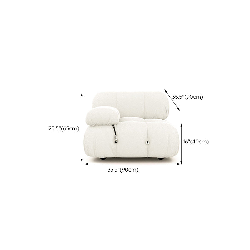 Canapé de siège étanche résistant à la mousse de mousse avec tête de clou