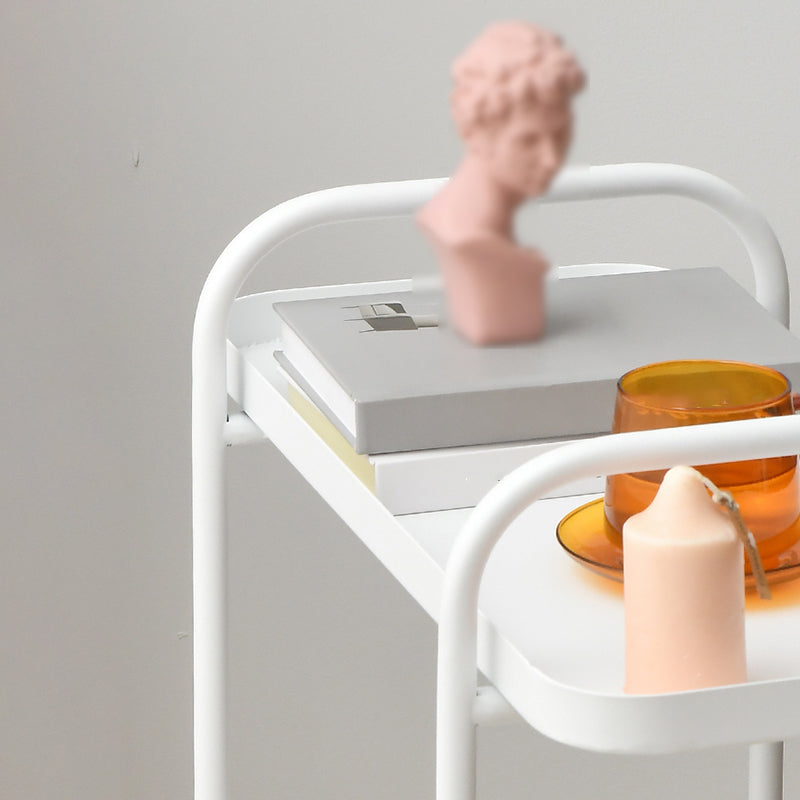 Lade bovenste dubbele laag eindtafel rechthoekige eindschuiftafel met opslag