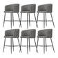 Taburete de bar moderno, taburetes de bar con respaldo de cuero para comedor con patas de metal