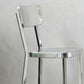 Tabouret de style de style industriel Silver Metal Barstol pour le salon