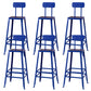 Modern Style Counter Stool Square Low Back Bar Stool for Indoor