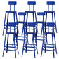 Modern Style Counter Stool Square Low Back Bar Stool for Indoor