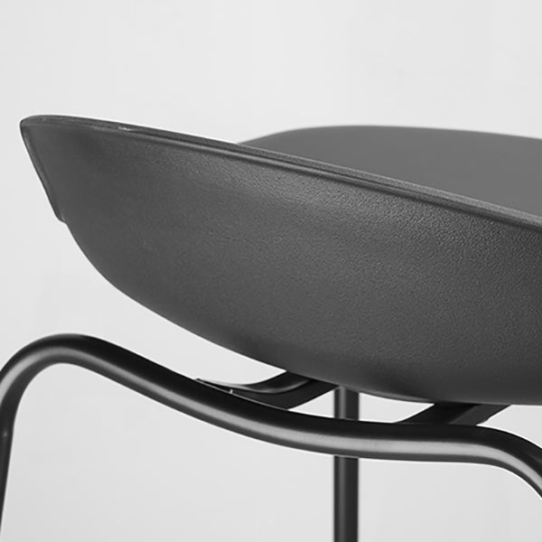 Modern Style Counter Stool Faux Leather Counter-height Stool for Indoor Clearhalo 'Bar Furniture' 'Bar Stools' 'bar_stools' 'furn' 'furn_bar_stools' 'Furniture' 'Kitchen & Dining Furniture' 6857060