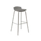Modern Style Counter Stool Faux Leather Counter-height Stool for Indoor Grey 1 Piece Clearhalo 'Bar Furniture' 'Bar Stools' 'bar_stools' 'furn' 'furn_bar_stools' 'Furniture' 'Kitchen & Dining Furniture' 6857069