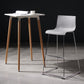 Tabouret de bar sans bras de tabouret de comptoir en plastique industriel pour le salon
