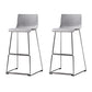Tabouret de bar sans bras de tabouret de comptoir en plastique industriel pour le salon