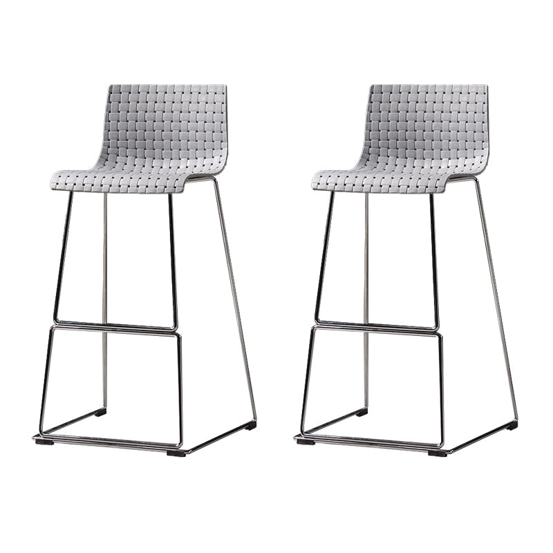 Tabouret de bar sans bras de tabouret de comptoir en plastique industriel pour le salon