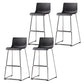 Tabouret de bar sans bras de tabouret de comptoir en plastique industriel pour le salon