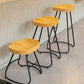 Modern Armless Backless Counter Stool Iron Bar Stool with Pedal for Milk Tea Shop Clearhalo 'Bar Furniture' 'Bar Stools' 'bar_stools' 'furn' 'furn_bar_stools' 'Furniture' 'Kitchen & Dining Furniture' 6857133