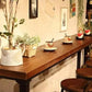 Industrial Rectangle Bar Height Table Solid Wood Bar Height Bistro Bar Desk Clearhalo 'Bar Furniture' 'Bar Tables' 'bar_tables' 'furn' 'furn_bar_tables' 'Furniture' 'Kitchen & Dining Furniture' 6857210