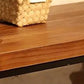 Industrial Rectangle Bar Height Table Solid Wood Bar Height Bistro Bar Desk Clearhalo 'Bar Furniture' 'Bar Tables' 'bar_tables' 'furn' 'furn_bar_tables' 'Furniture' 'Kitchen & Dining Furniture' 6857211