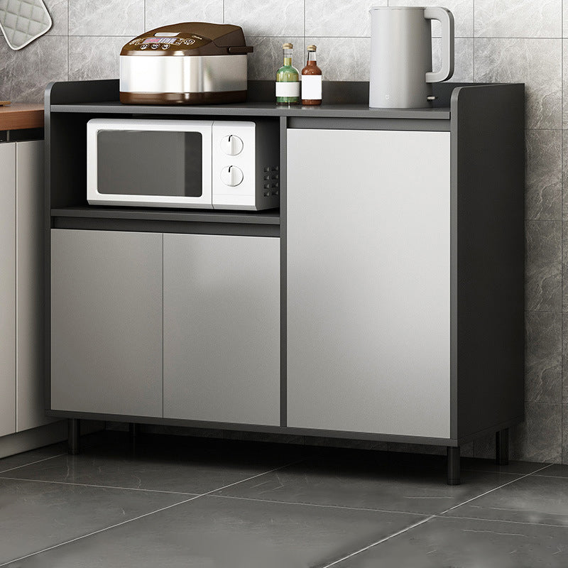 Wood Buffetサイドボードキャビネットを備えたモダンおよびコンテンポラリーサーバー