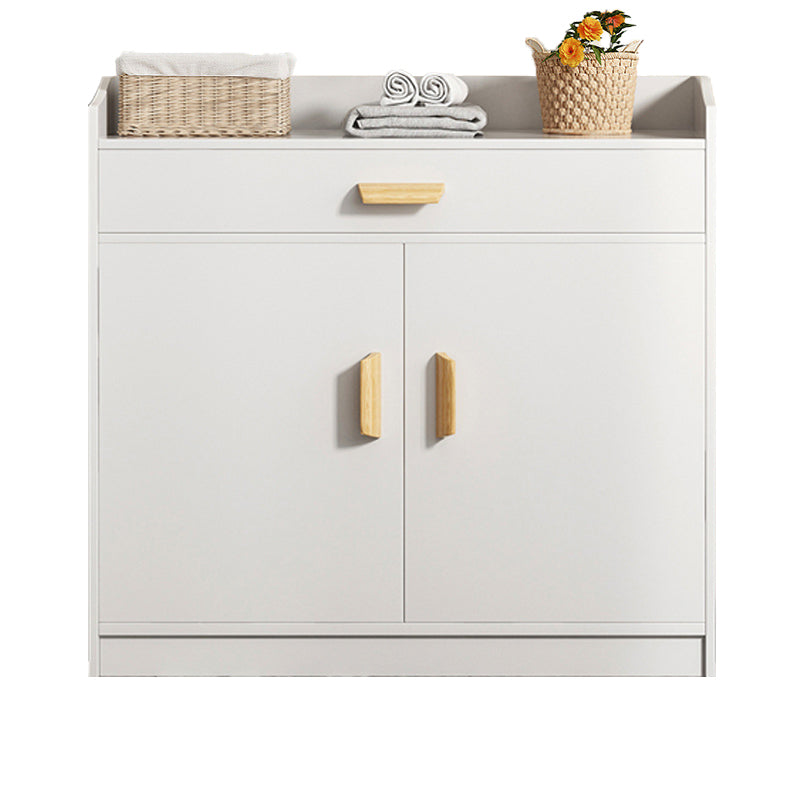 Server in legno Credenza in stile contemporaneo con armadi e cassetti