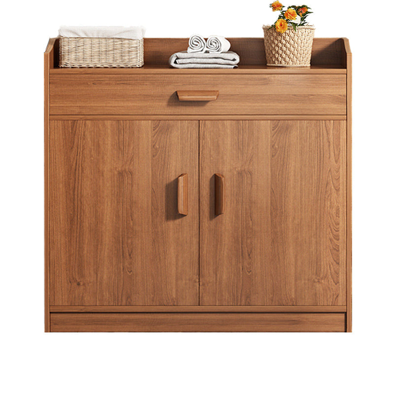 Server in legno Credenza in stile contemporaneo con armadi e cassetti