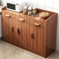 Server in legno Credenza in stile contemporaneo con armadi e cassetti