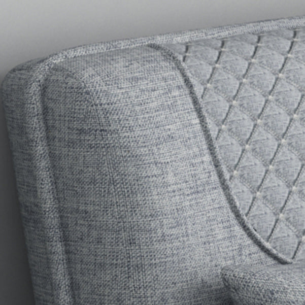 Armless Chaise Lounge Couch Engranajes ajustables Chaise con mezcla de poliéster