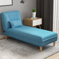 Armless Chaise Lounge Couch Engranajes ajustables Chaise con mezcla de poliéster
