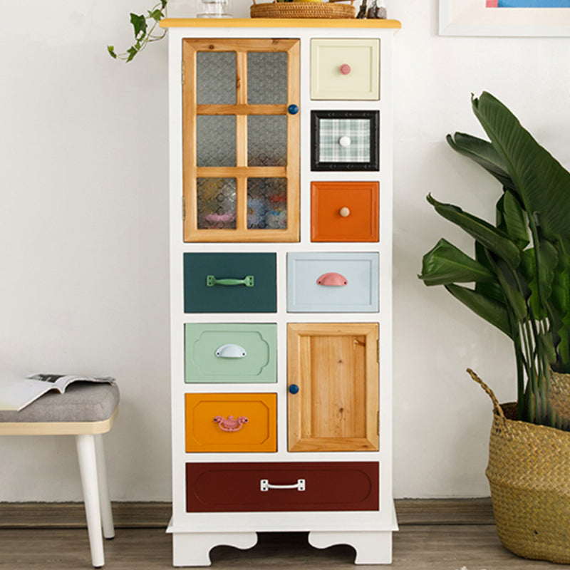 Coastal Storage Chest Dresser Solid Wood Dresser , 14.82-inch Width Clearhalo 'Bedroom Furniture' 'Dressers & Chests' 'dressers_chests' 'furn' 'furn_dressers_chests' 'Furniture' 6858515