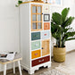 Coastal Storage Chest Dresser Solid Wood Dresser , 14.82-inch Width Clearhalo 'Bedroom Furniture' 'Dressers & Chests' 'dressers_chests' 'furn' 'furn_dressers_chests' 'Furniture' 6858518