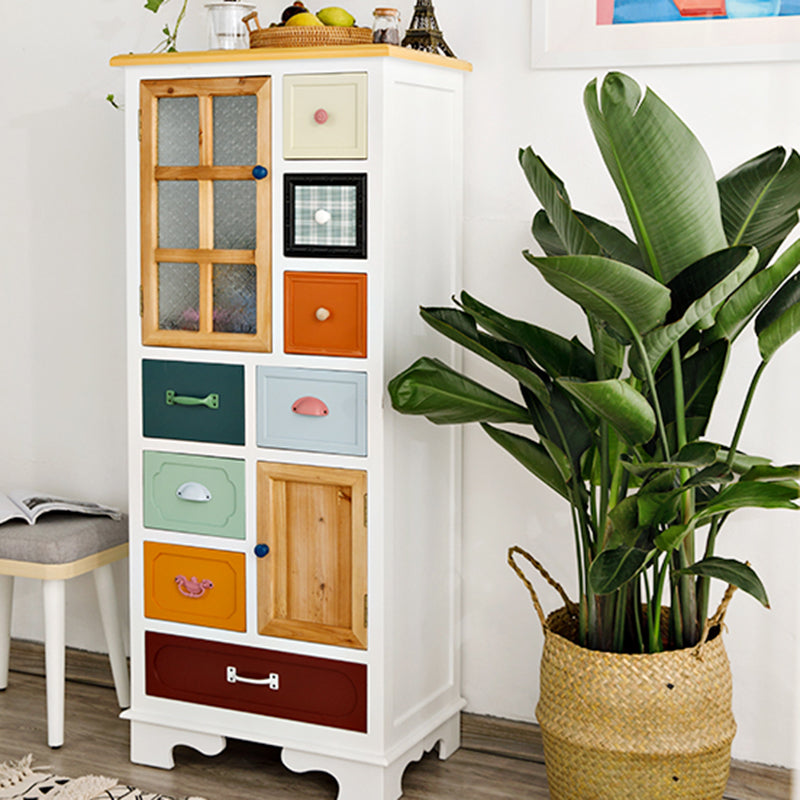 Coastal Storage Chest Dresser Solid Wood Dresser , 14.82-inch Width Clearhalo 'Bedroom Furniture' 'Dressers & Chests' 'dressers_chests' 'furn' 'furn_dressers_chests' 'Furniture' 6858521