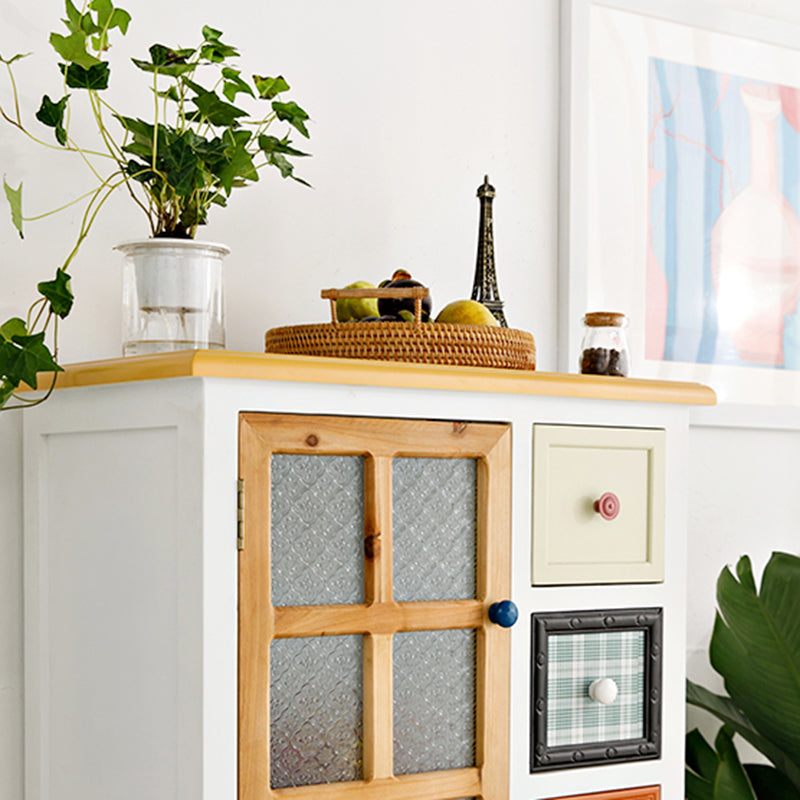 Coastal Storage Chest Dresser Solid Wood Dresser , 14.82-inch Width Clearhalo 'Bedroom Furniture' 'Dressers & Chests' 'dressers_chests' 'furn' 'furn_dressers_chests' 'Furniture' 6858523