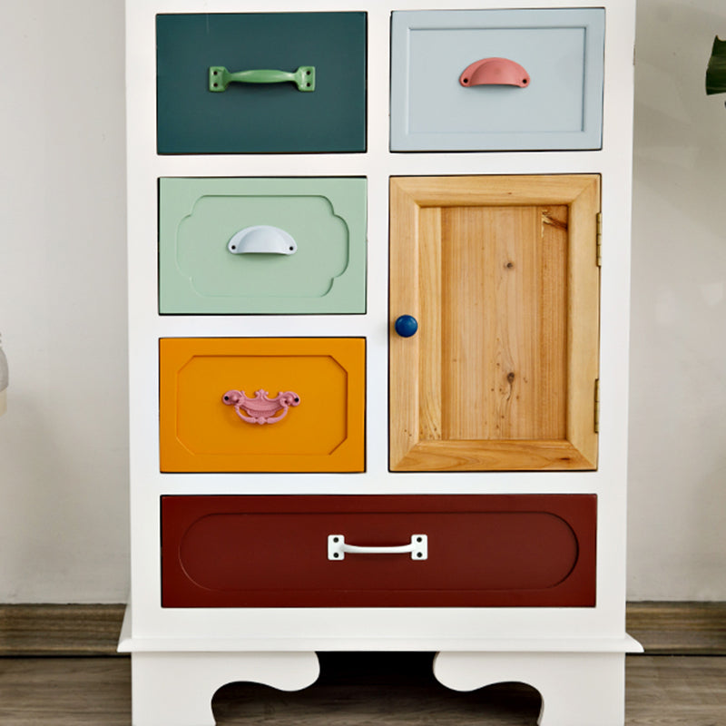 Coastal Storage Chest Dresser Solid Wood Dresser , 14.82-inch Width Clearhalo 'Bedroom Furniture' 'Dressers & Chests' 'dressers_chests' 'furn' 'furn_dressers_chests' 'Furniture' 6858526