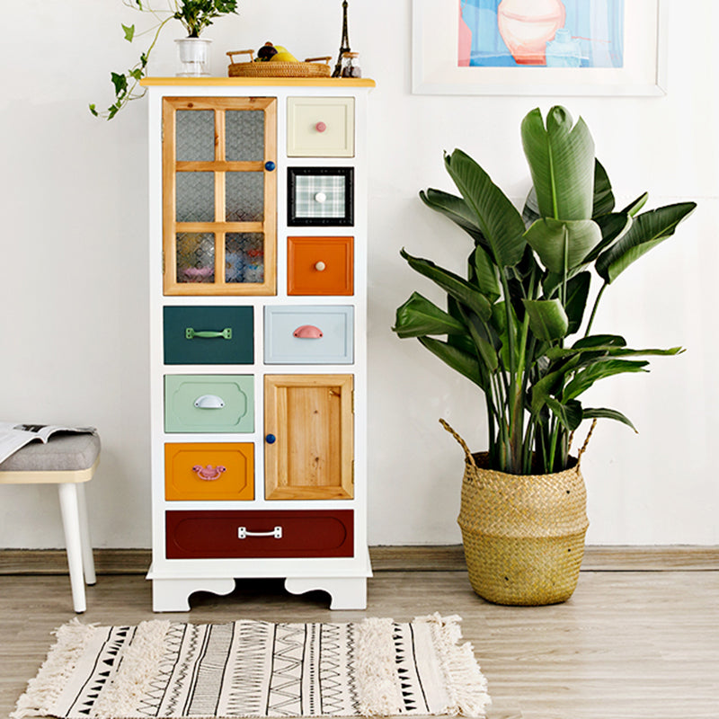 Coastal Storage Chest Dresser Solid Wood Dresser , 14.82-inch Width Clearhalo 'Bedroom Furniture' 'Dressers & Chests' 'dressers_chests' 'furn' 'furn_dressers_chests' 'Furniture' 6858530