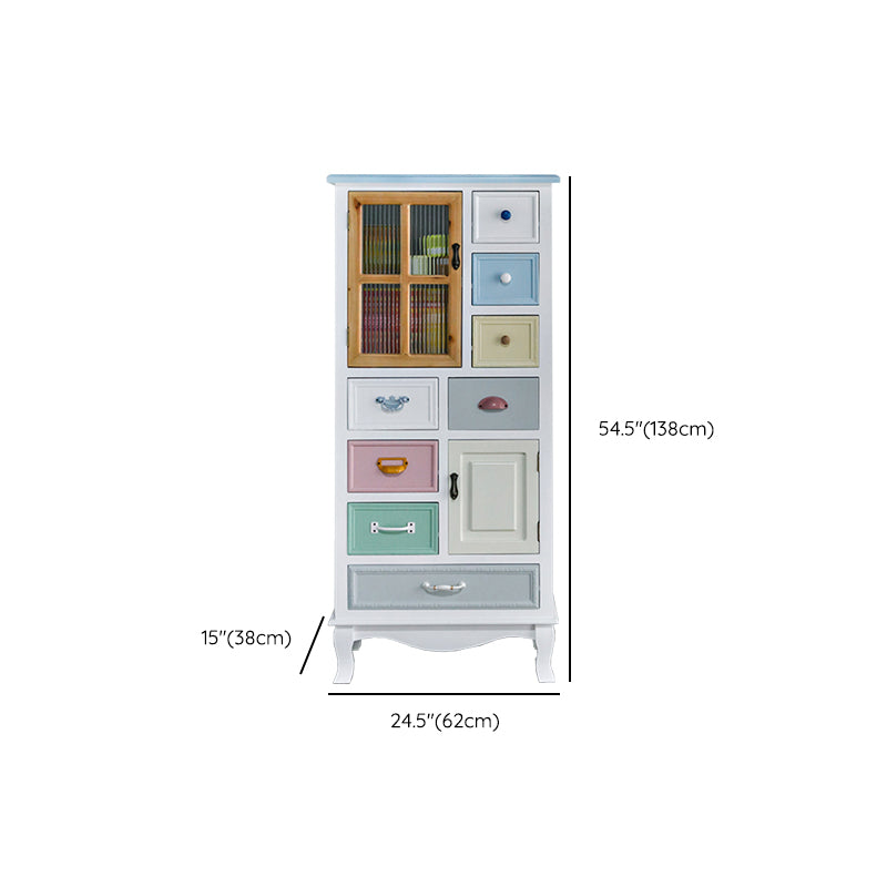 Coastal Storage Chest Dresser Solid Wood Dresser , 14.82-inch Width Clearhalo 'Bedroom Furniture' 'Dressers & Chests' 'dressers_chests' 'furn' 'furn_dressers_chests' 'Furniture' 6858532