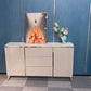 Classic Glam Storage Chest Stone Dresser with 3 Drawers , 12.87-inch Width Clearhalo 'Bedroom Furniture' 'Dressers & Chests' 'dressers_chests' 'furn' 'furn_dressers_chests' 'Furniture' 6858536