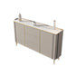 Classic Glam Storage Chest Stone Dresser with 3 Drawers , 12.87-inch Width Clearhalo 'Bedroom Furniture' 'Dressers & Chests' 'dressers_chests' 'furn' 'furn_dressers_chests' 'Furniture' 6858539