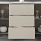 Classic Glam Storage Chest Stone Dresser with 3 Drawers , 12.87-inch Width Clearhalo 'Bedroom Furniture' 'Dressers & Chests' 'dressers_chests' 'furn' 'furn_dressers_chests' 'Furniture' 6858542
