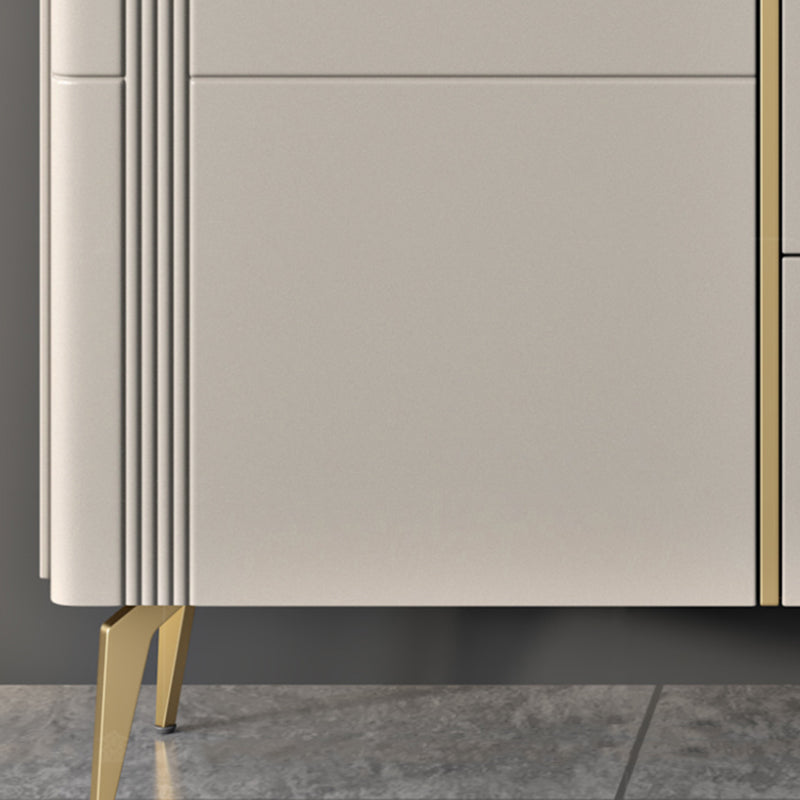Classic Glam Storage Chest Stone Dresser with 3 Drawers , 12.87-inch Width Clearhalo 'Bedroom Furniture' 'Dressers & Chests' 'dressers_chests' 'furn' 'furn_dressers_chests' 'Furniture' 6858543