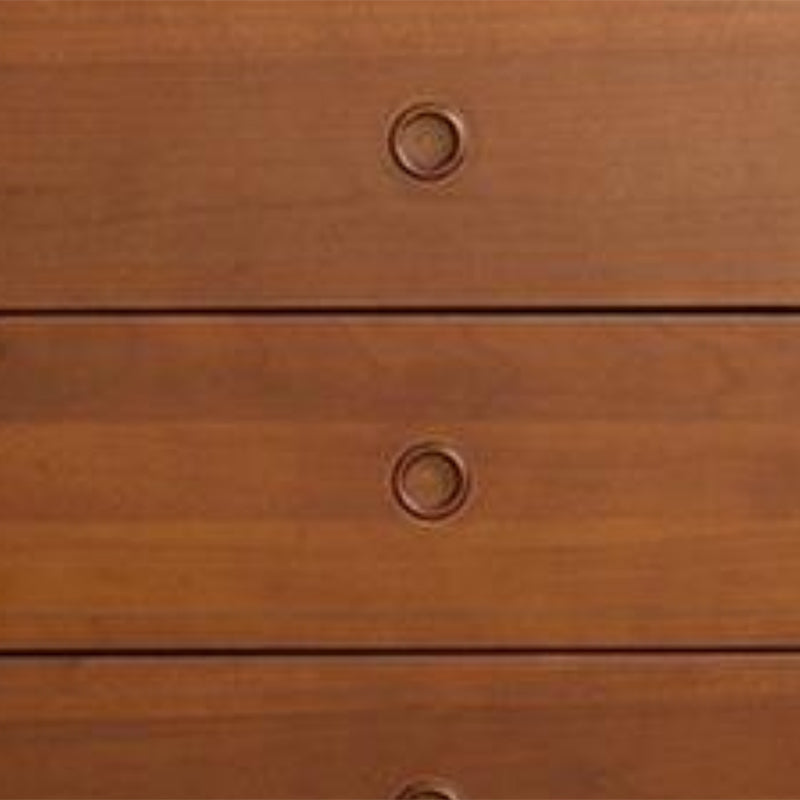 Cassettiera portaoggetti in legno massello ultramoderna doppia orizzontale per camera da letto