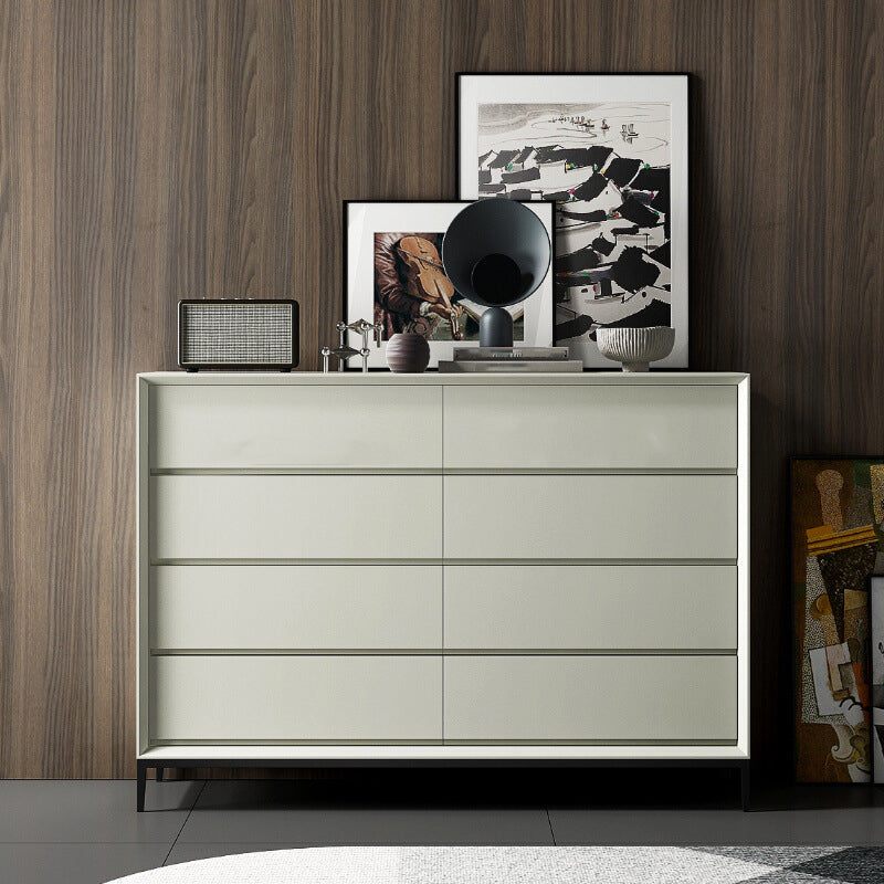 Wooden Storage Chest Modern Dresser with 3/4/5/8 Drawers , 15.6 Inch Width Clearhalo 'Bedroom Furniture' 'Dressers & Chests' 'dressers_chests' 'furn' 'furn_dressers_chests' 'Furniture' 6858565