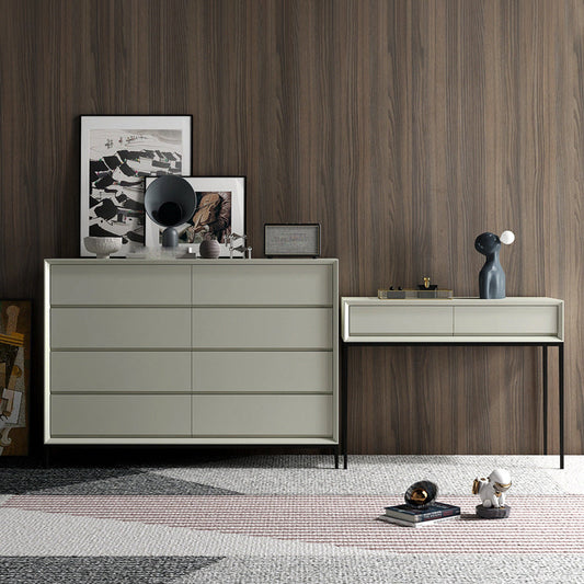 Wooden Storage Chest Modern Dresser with 3/4/5/8 Drawers , 15.6 Inch Width Clearhalo 'Bedroom Furniture' 'Dressers & Chests' 'dressers_chests' 'furn' 'furn_dressers_chests' 'Furniture' 6858572